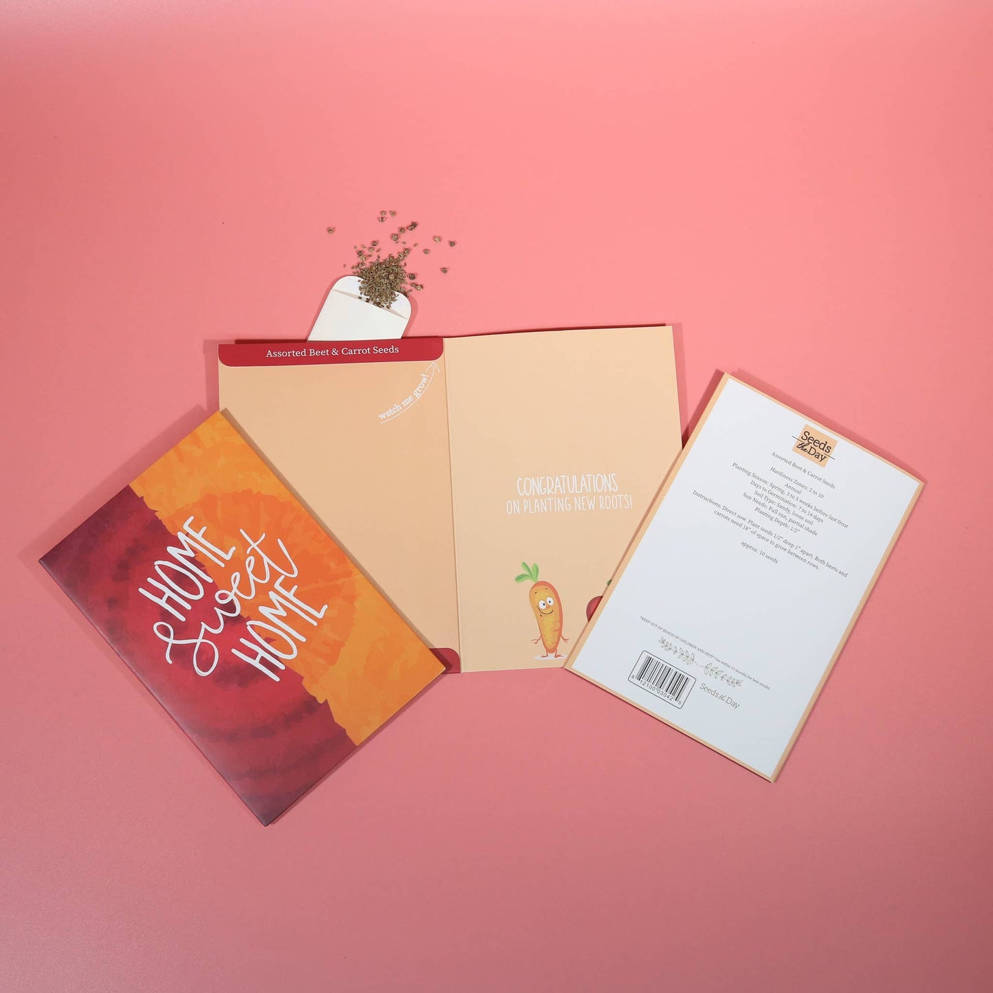 SEED PACKET GREETING . CARDS