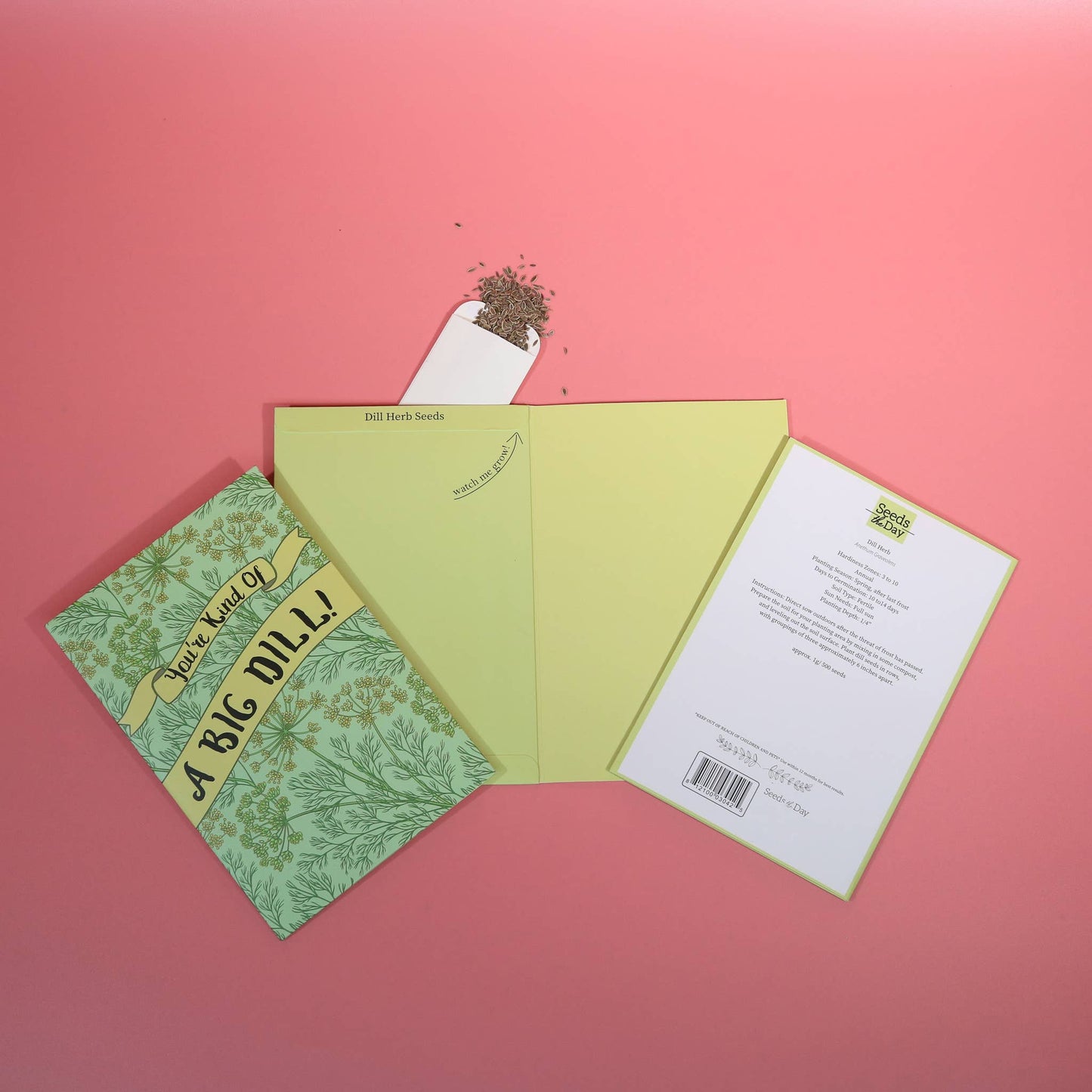 SEED PACKET GREETING . CARDS