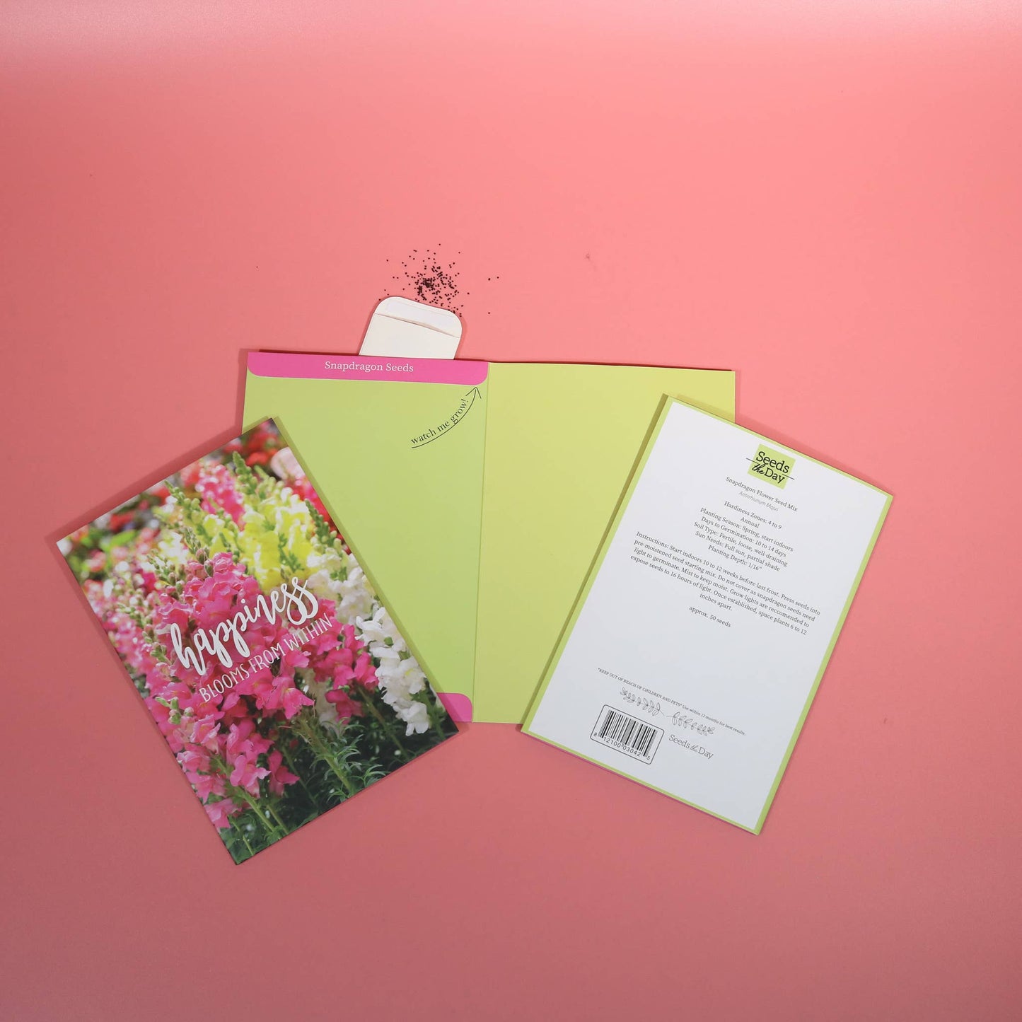 SEED PACKET GREETING . CARDS