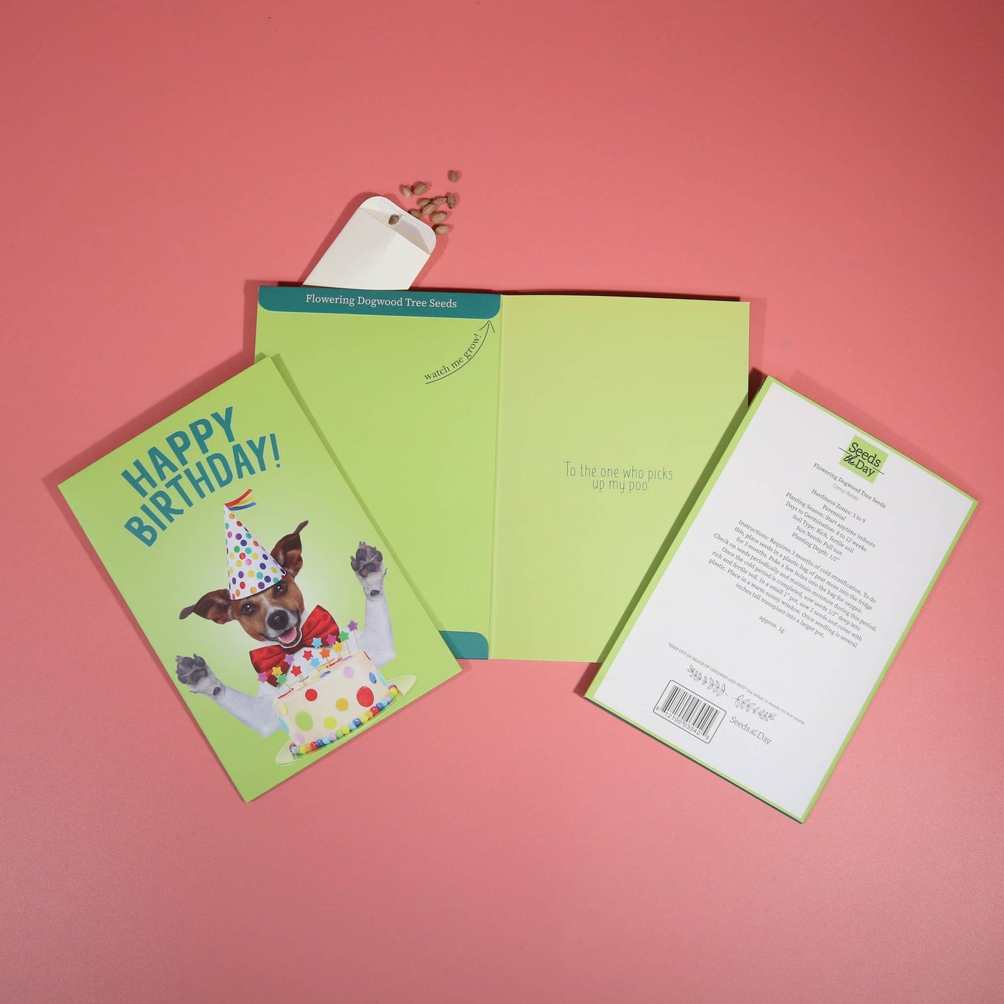 SEED PACKET GREETING . CARDS