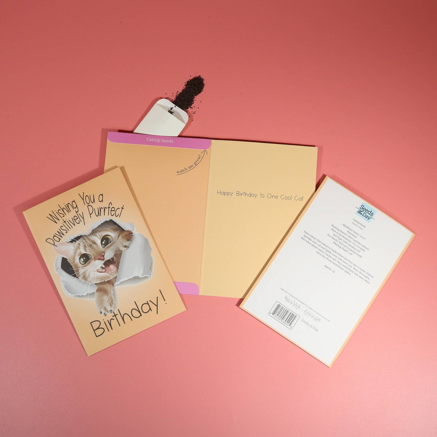 SEED PACKET GREETING . CARDS