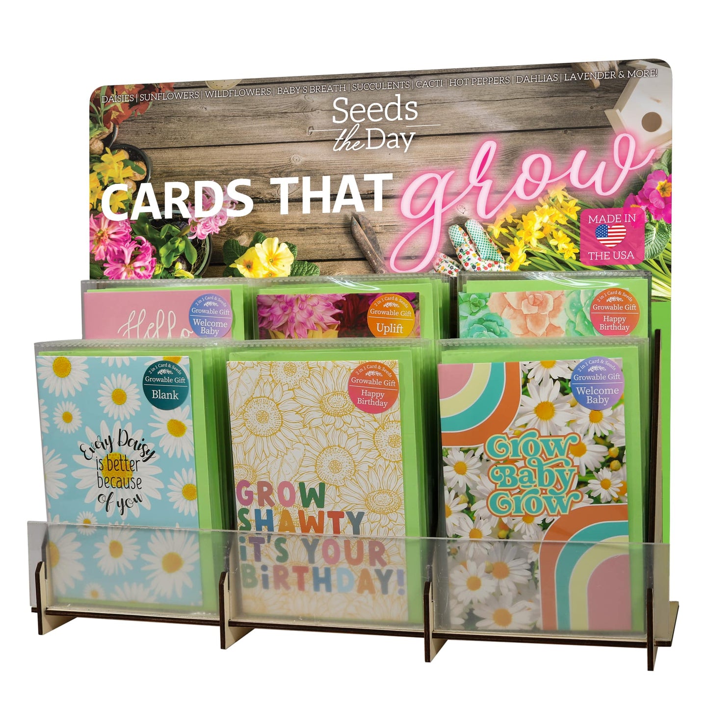 SEED PACKET GREETING . CARDS
