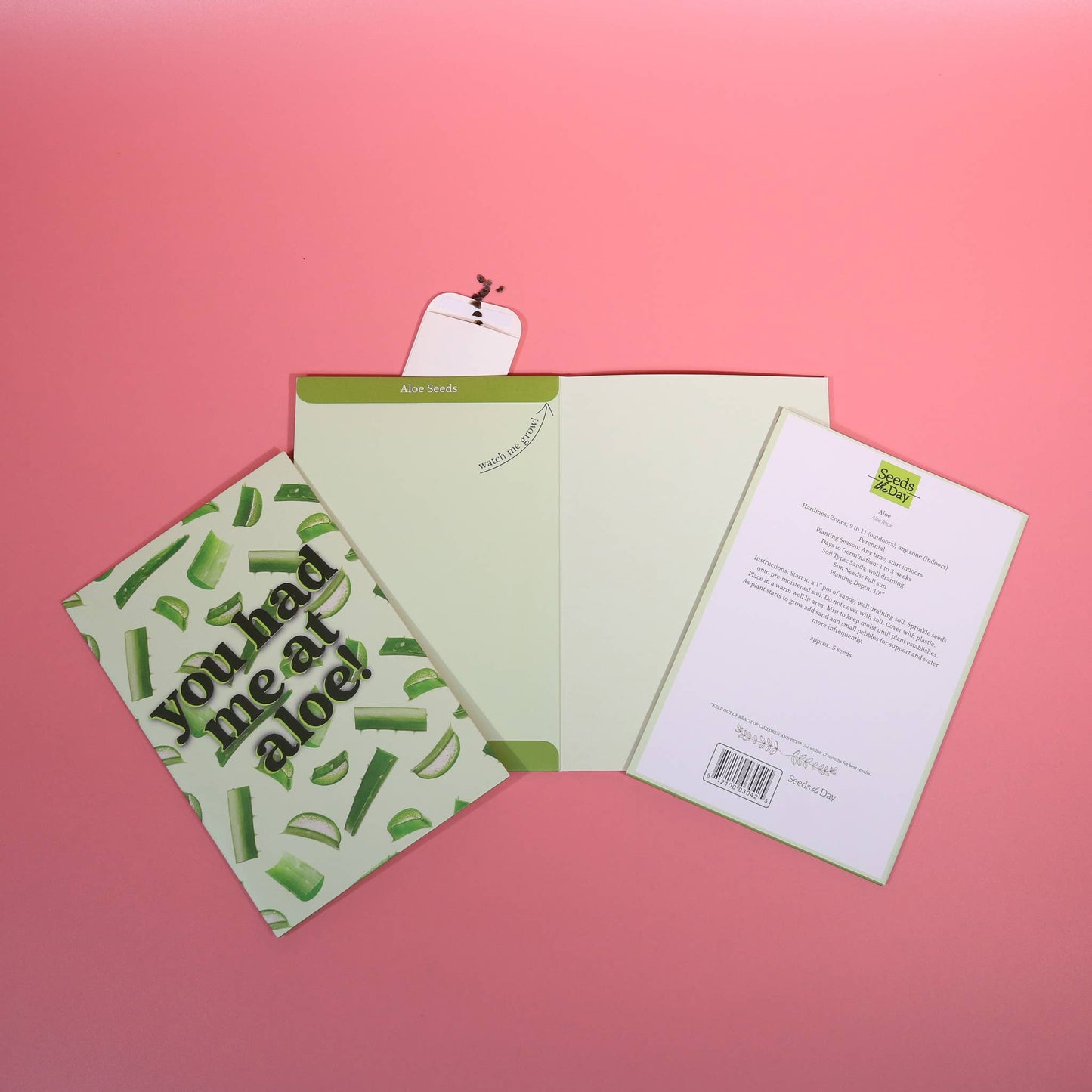SEED PACKET GREETING . CARDS