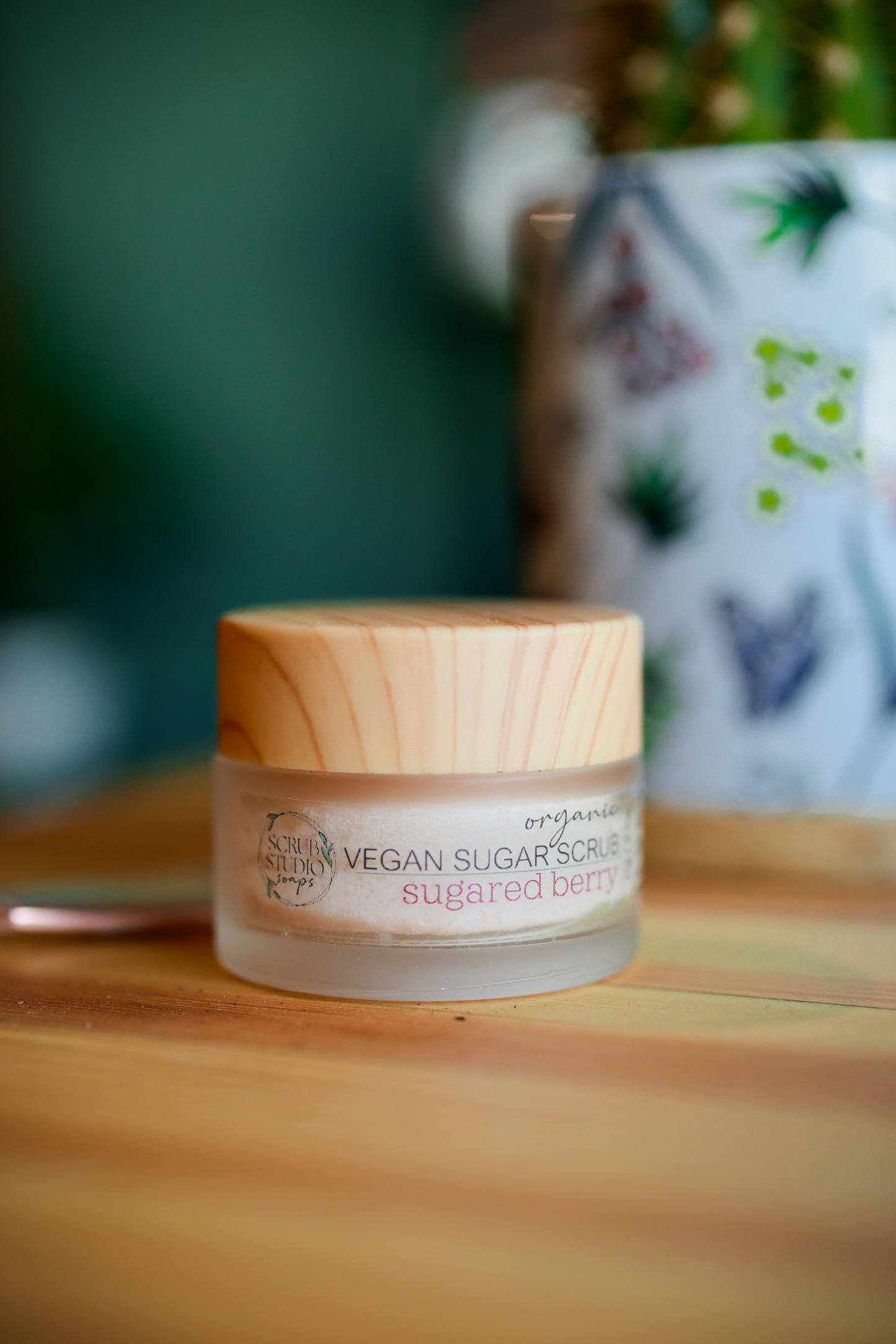 Sugared Berry Vegan Sugar Scrub for your lips