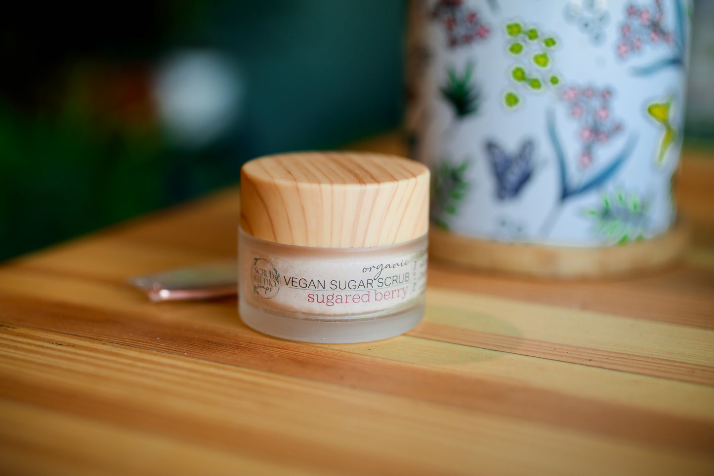 Sugared Berry Vegan Sugar Scrub for your lips