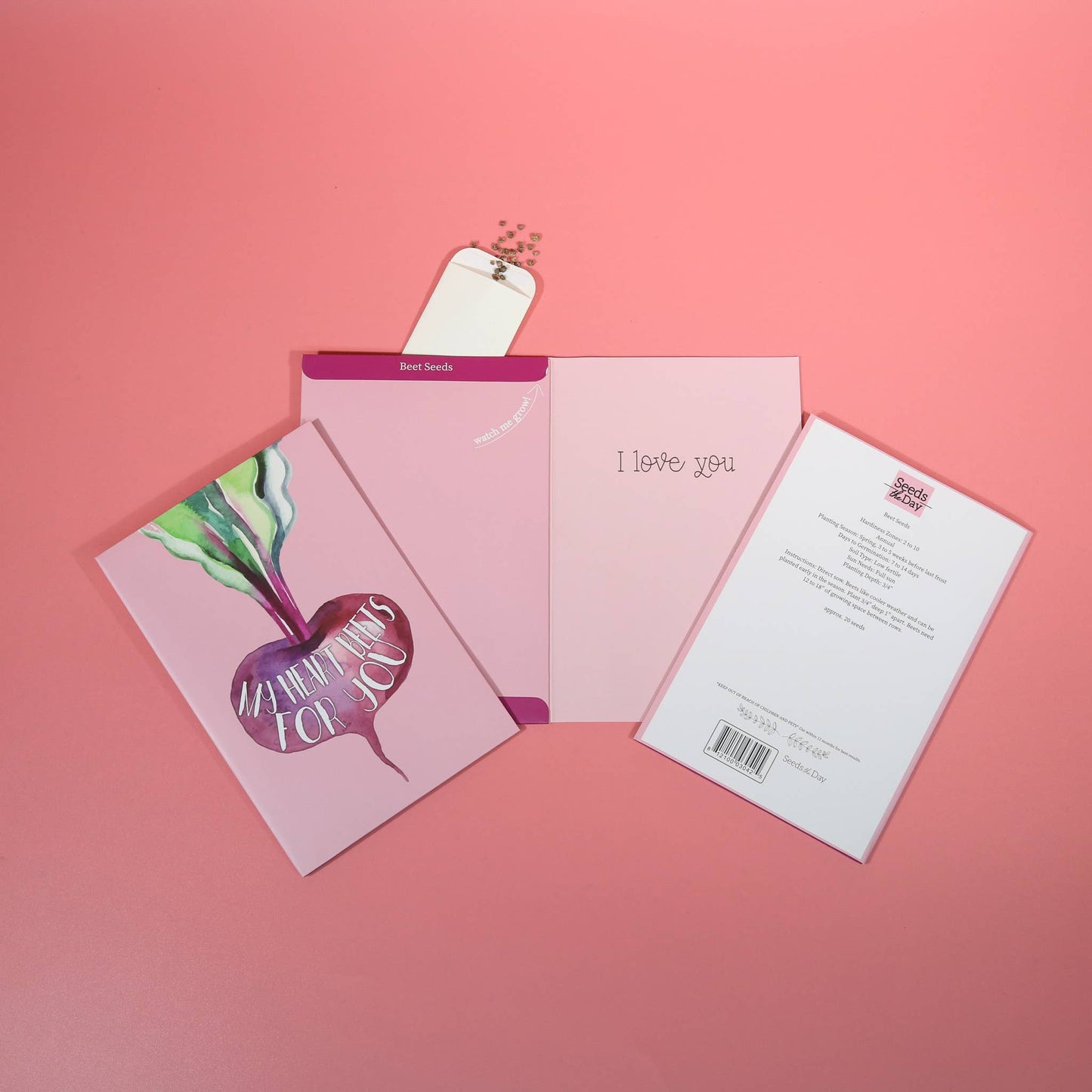 SEED PACKET GREETING . CARDS