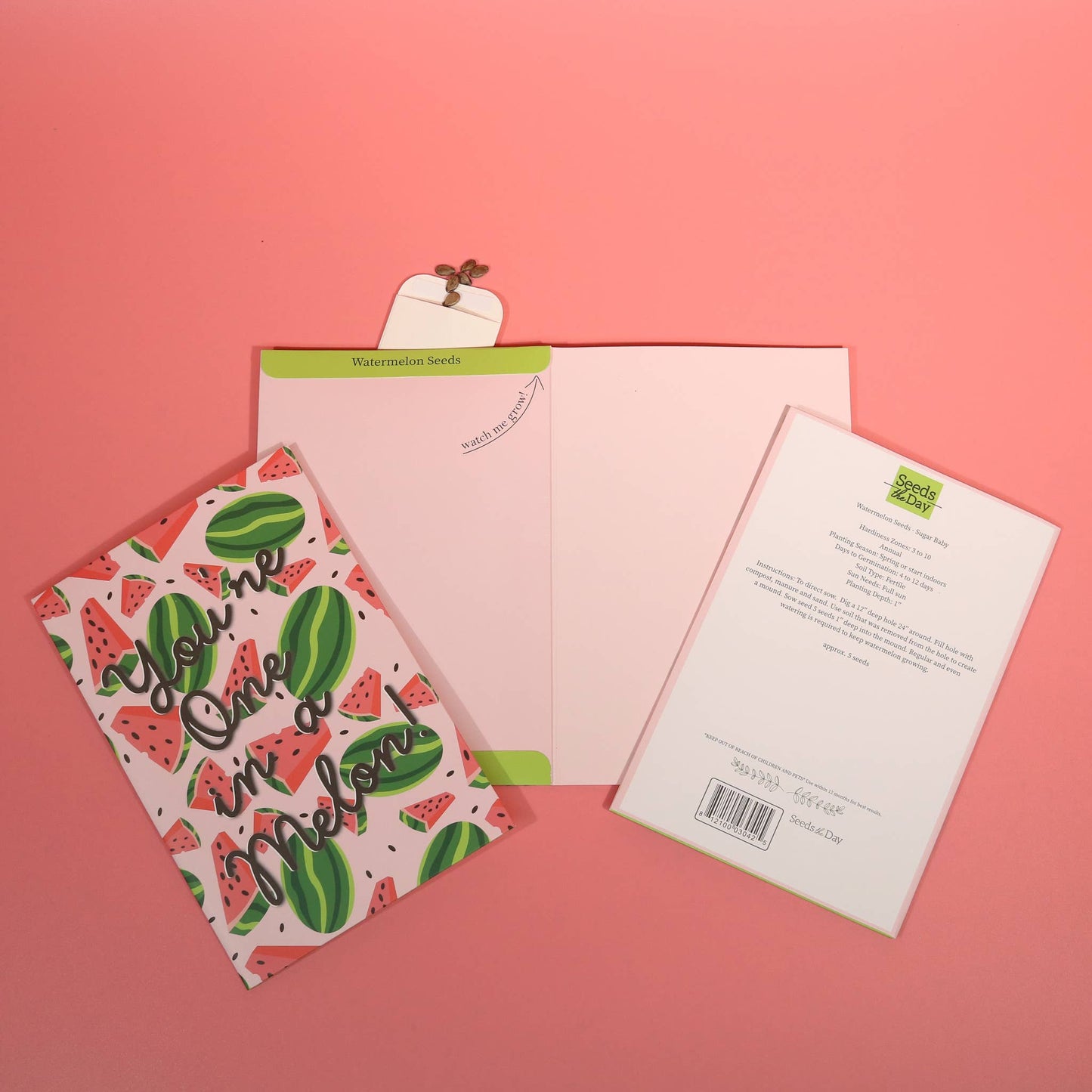 SEED PACKET GREETING . CARDS