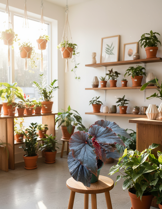 4" Begonia Black Magic - Wholesale Live Plant