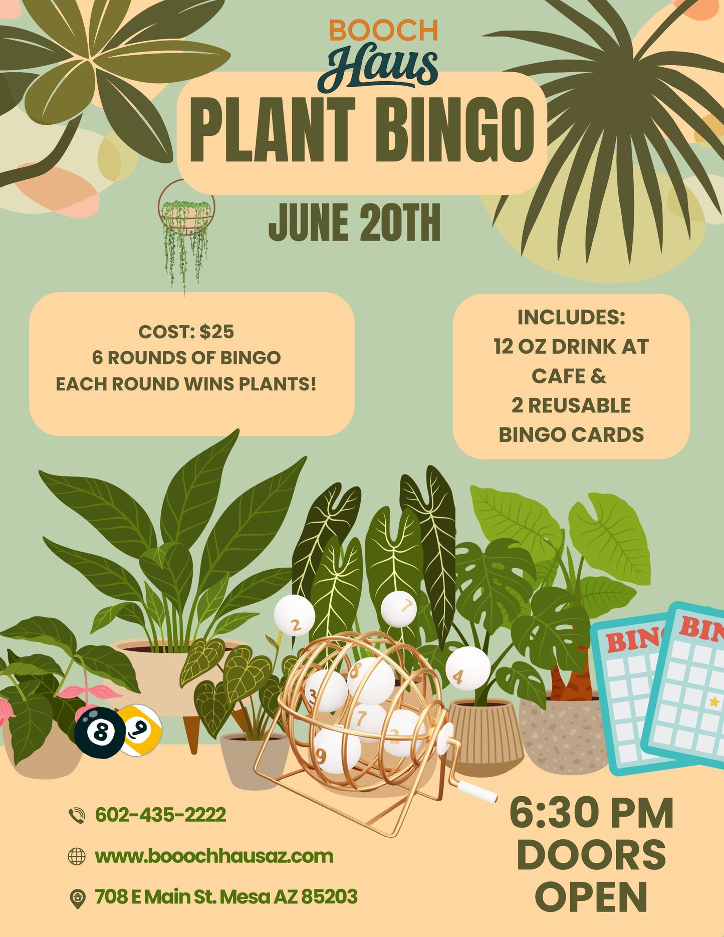 June Plant Bingo 6/20