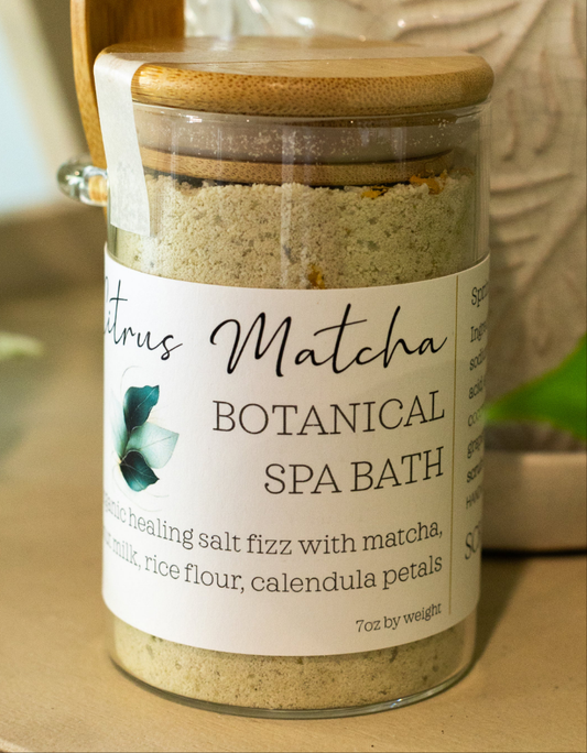 Citrus Matcha Botanical Spa Bath