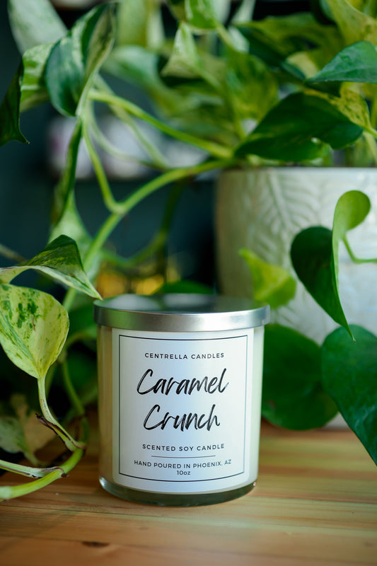 Centrella Candles- Caramel Crunch Scented Soy Candle