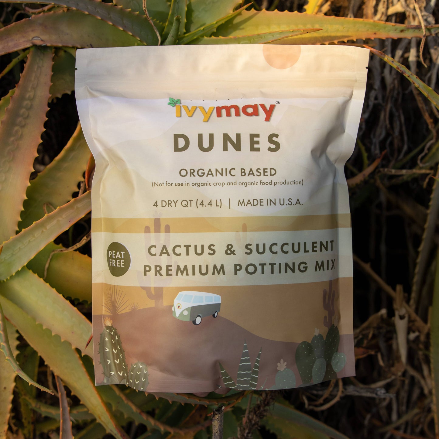 Organic Cactus & Succulent Potting Soil Mix - 1/2 Order